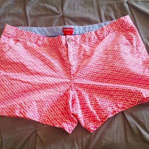 Merona geo print twill shorts